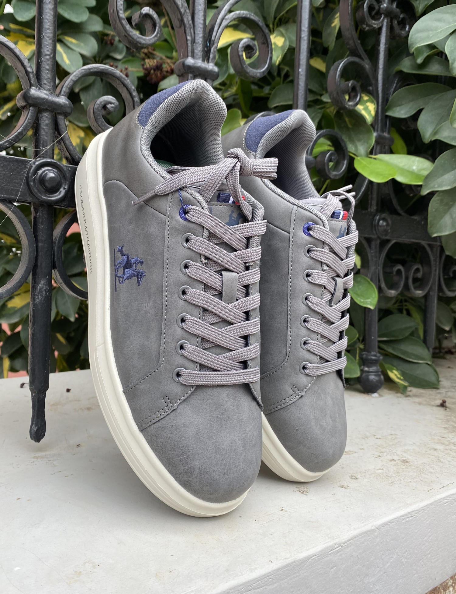 US GRAND POLO ανδρικά γκρι casual sneakers GPM528301G φωτογραφία